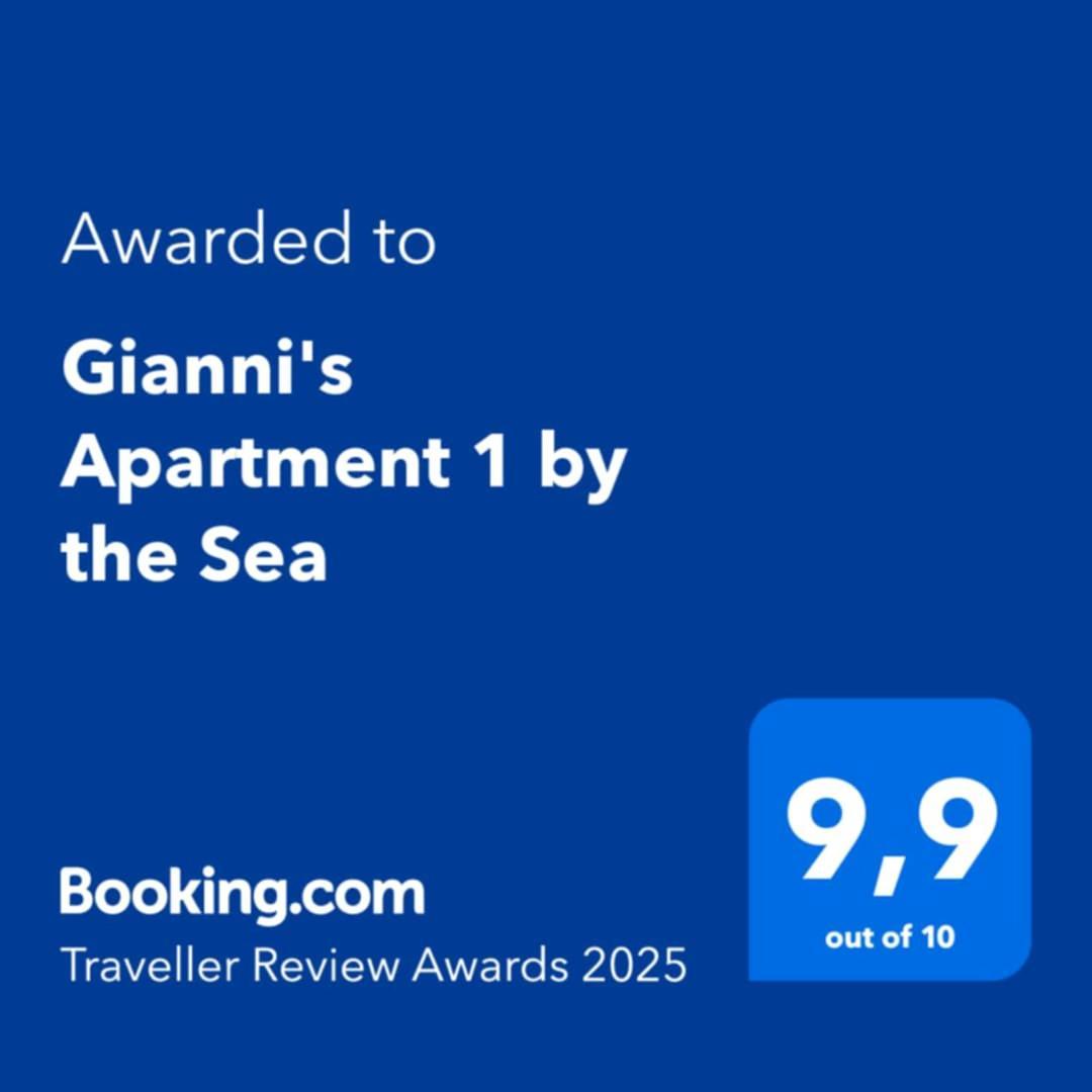 Gianni'S Apartment 1 By The Sea Ammouliani Dış mekan fotoğraf